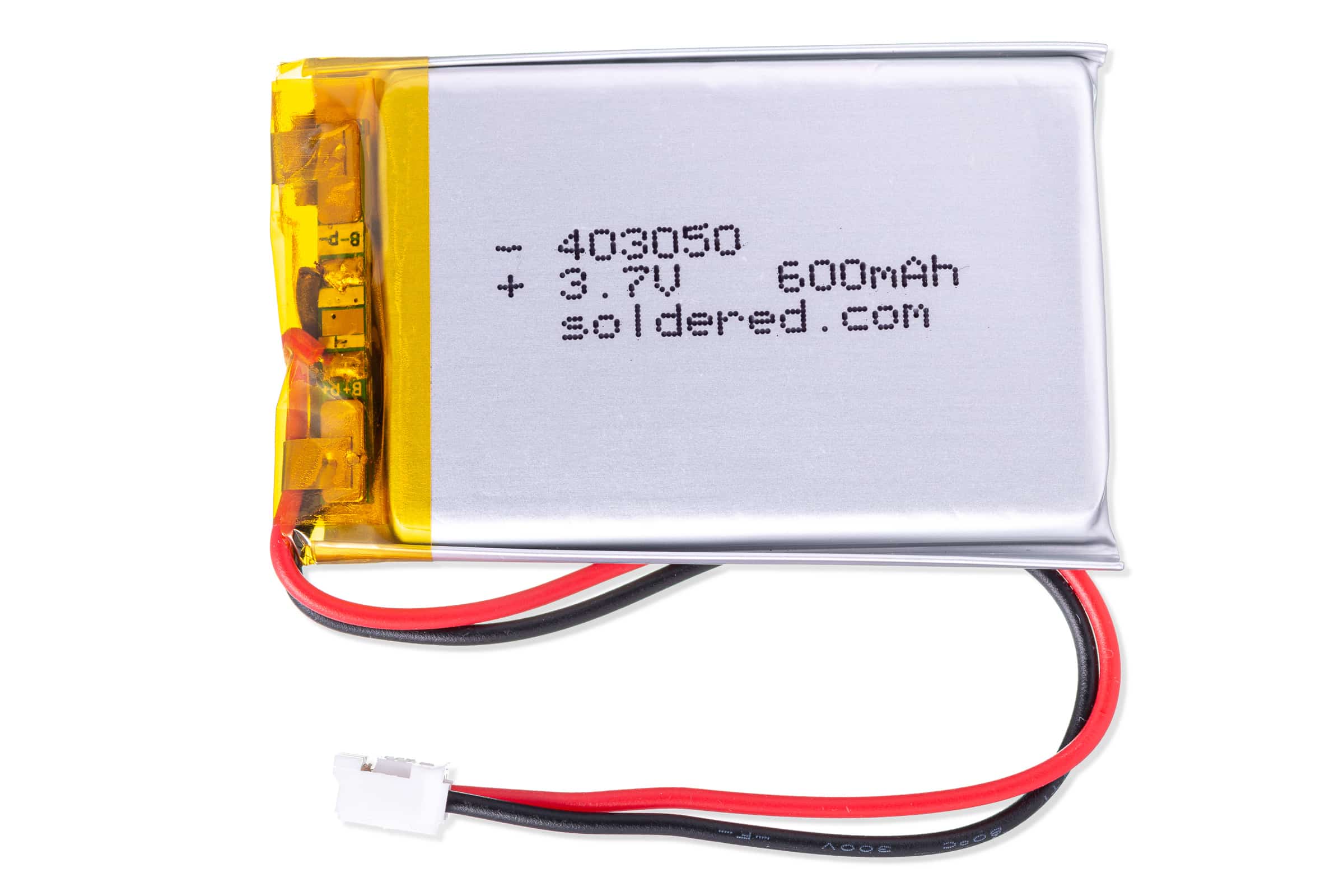 Li-ion battery 600mAh 3.7V