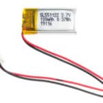 Li-ion battery 100mAh 3.7V&nbsp;