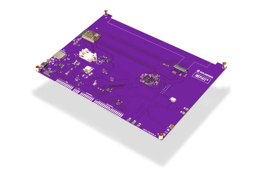 Soldered Inkplate 10 - without EPD-easyC