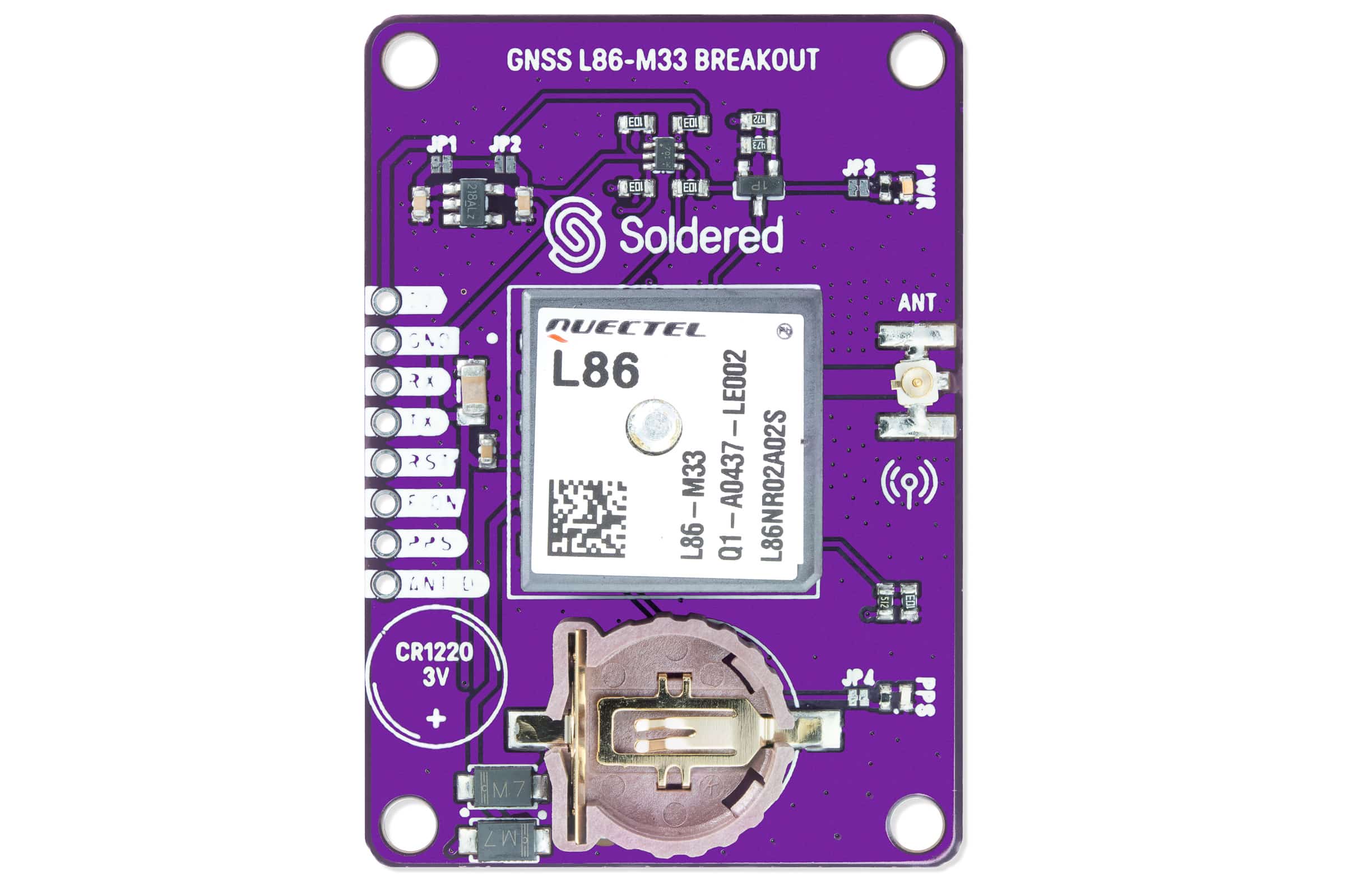 GNSS GPS receiver L86-M33-Communication
