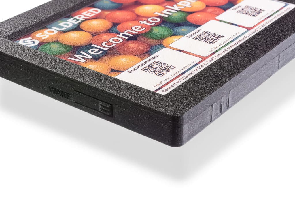 Soldered Inkplate 6COLOR with enclosure and battery - color e-paper board-4" - 7"