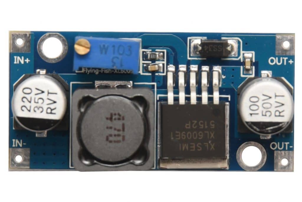 HUM: STEP-UP MODUL WITH THE XL6009 (BOOST CONVERTER)-Uncategorized