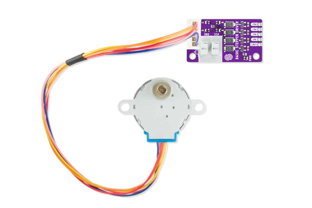 Stepper motor with driver-Actuators