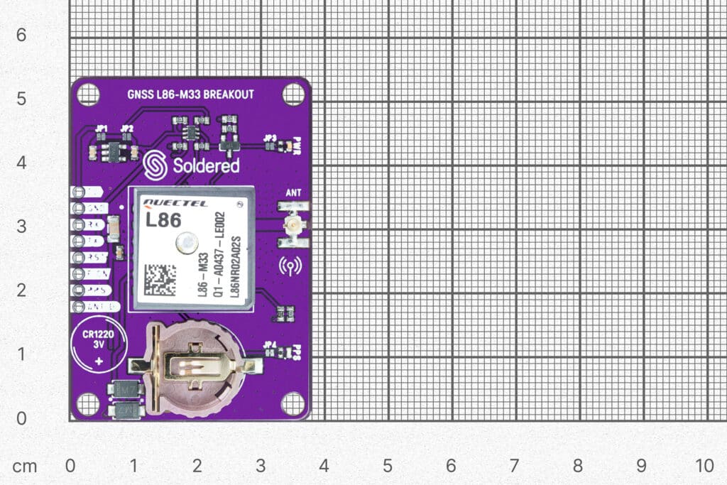 GNSS GPS L86-M33 breakout-Communication