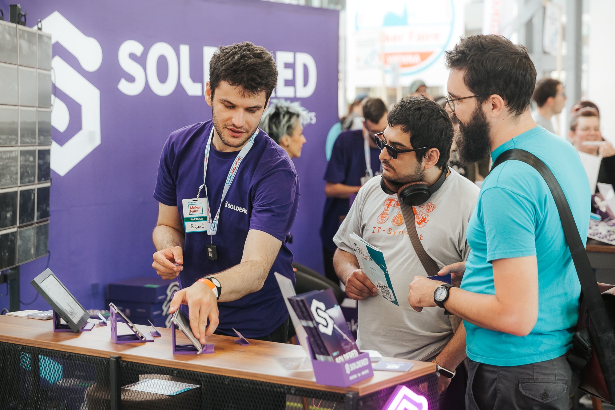 Soldered Electronics at Maker Faire Vienna (3-4 June 2023)-Uncategorized