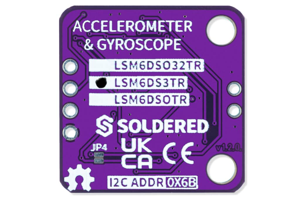 Accelerometer & Gyroscope LSM6DS3 6-DOF breakout-easyC ecosystem