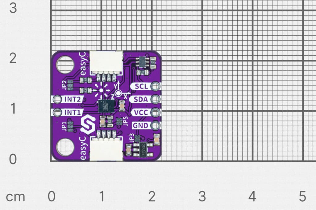 Gyroskop und Akzelerometer LSM6DSO32 6-DOF Modul-easyC ecosystem