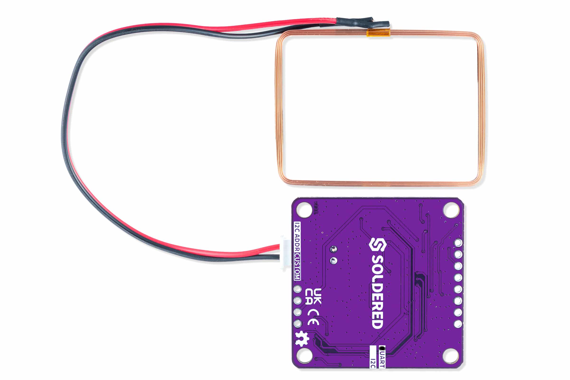 125kHz RFID pločica s UART-Communication