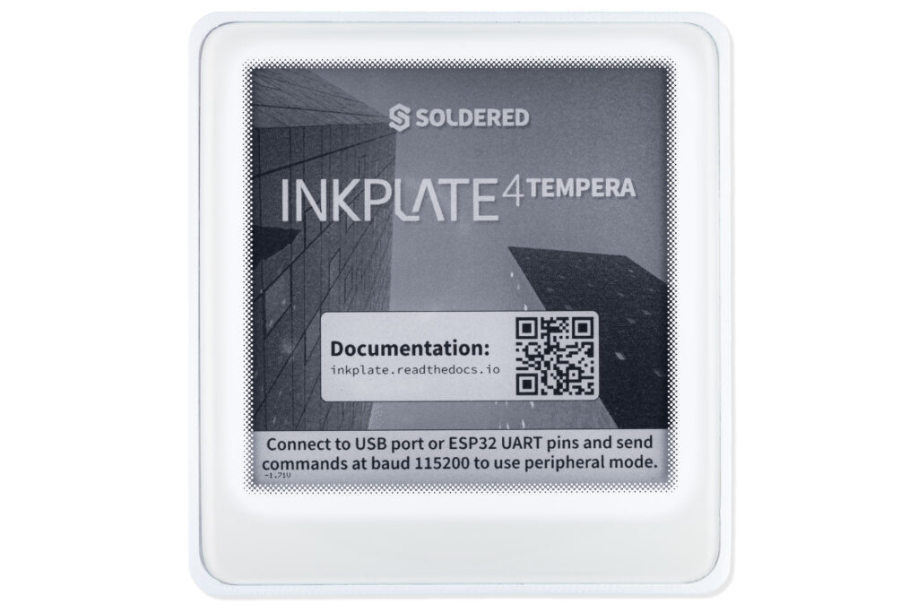 Soldered Inkplate 4 TEMPERA-Inkplate