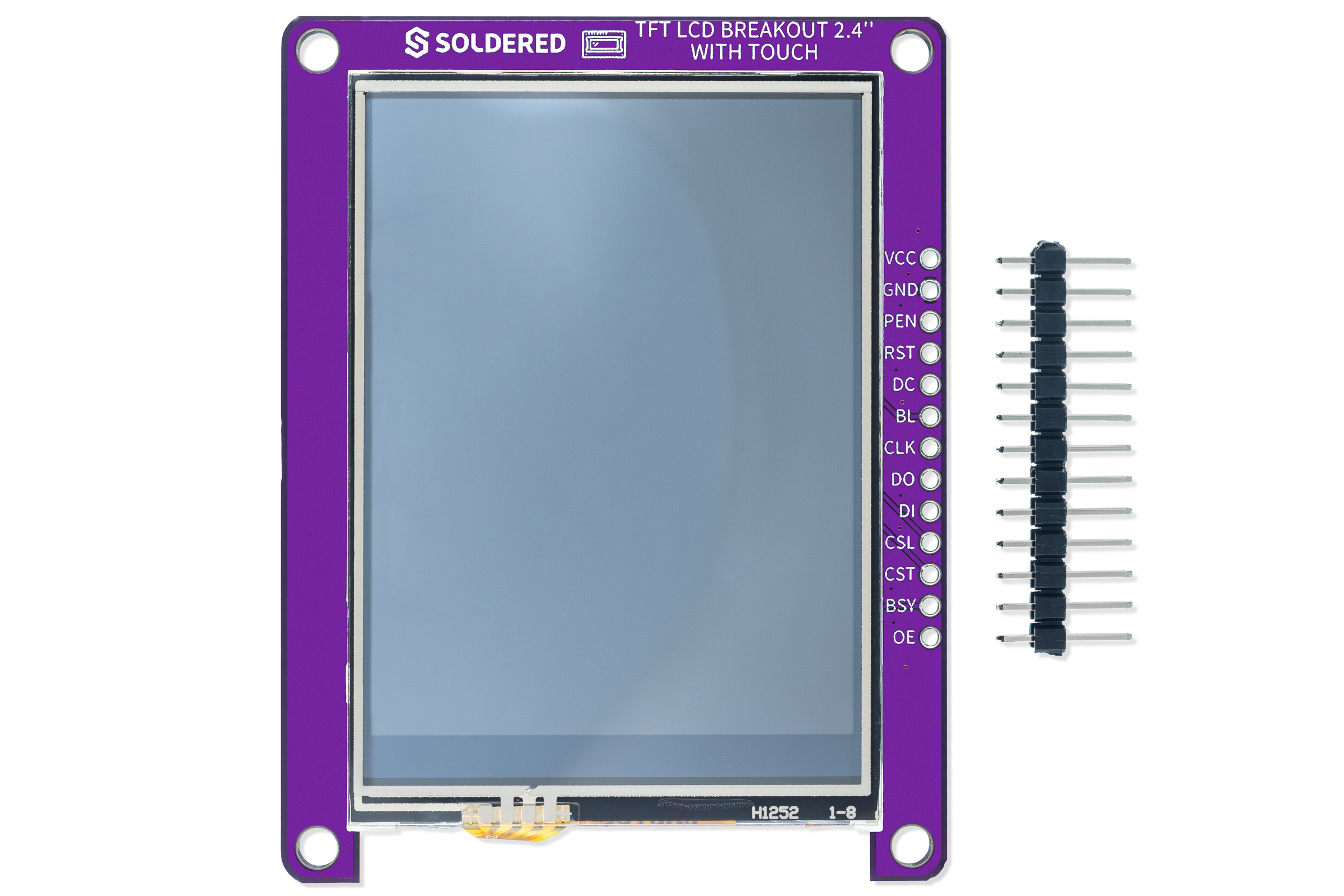TFT LCD breakout 2.4" osjetljiv na dodir-Best Selling