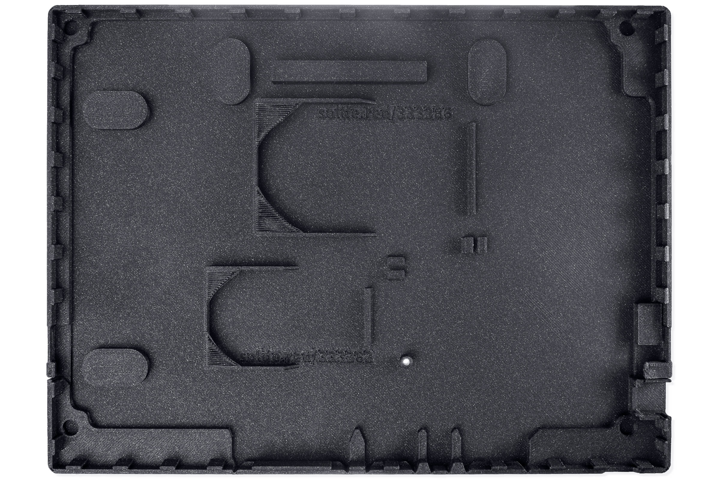 Gehäuse für Soldered Inkplate 10, schwarz-Inkplate