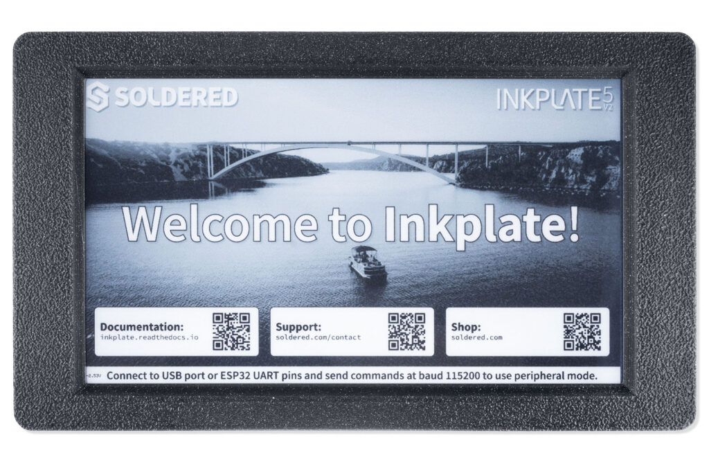 Soldered Inkplate 5 Gen2-Inkplate