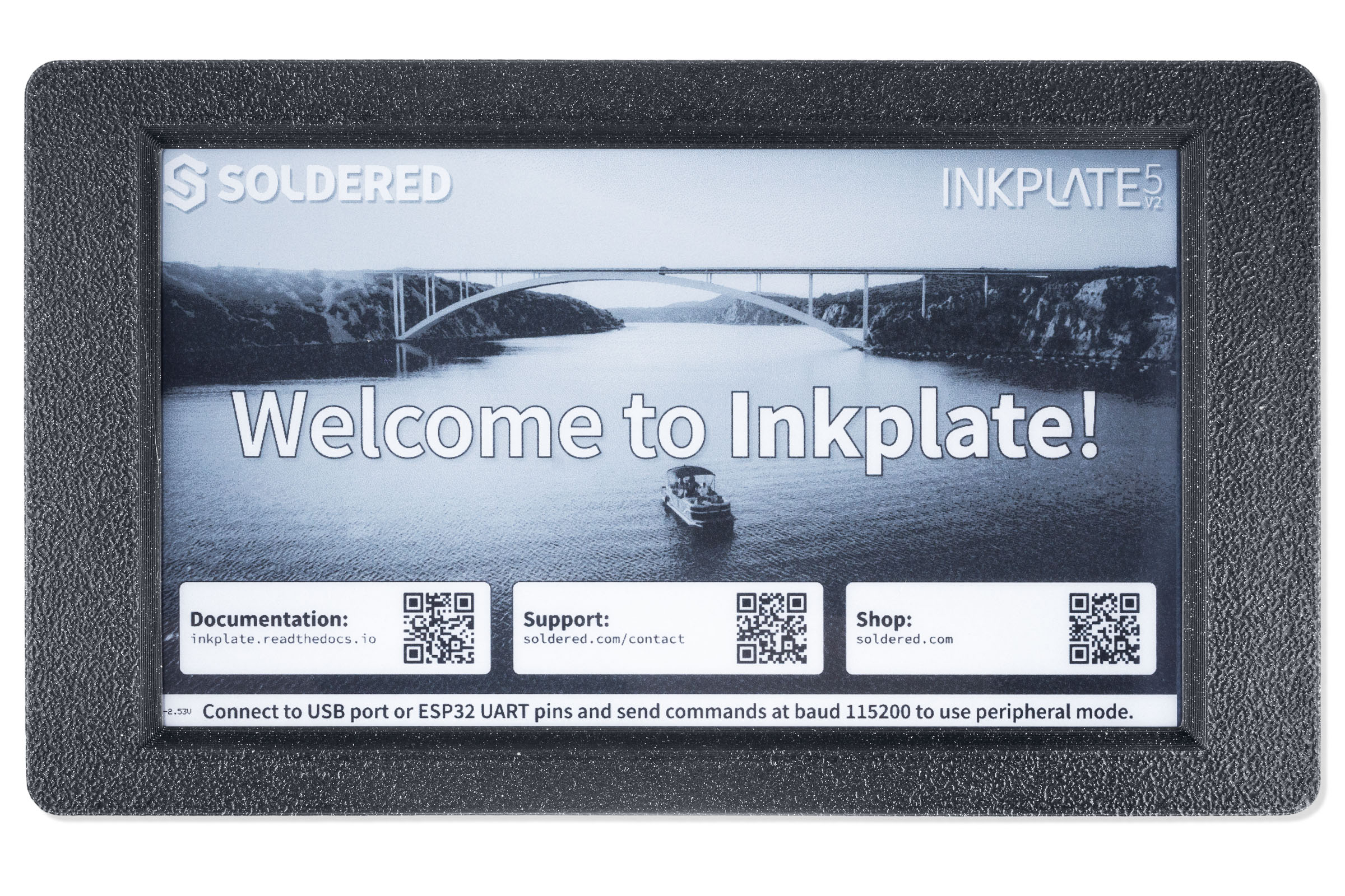 Soldered Inkplate 5 Gen2-Inkplate
