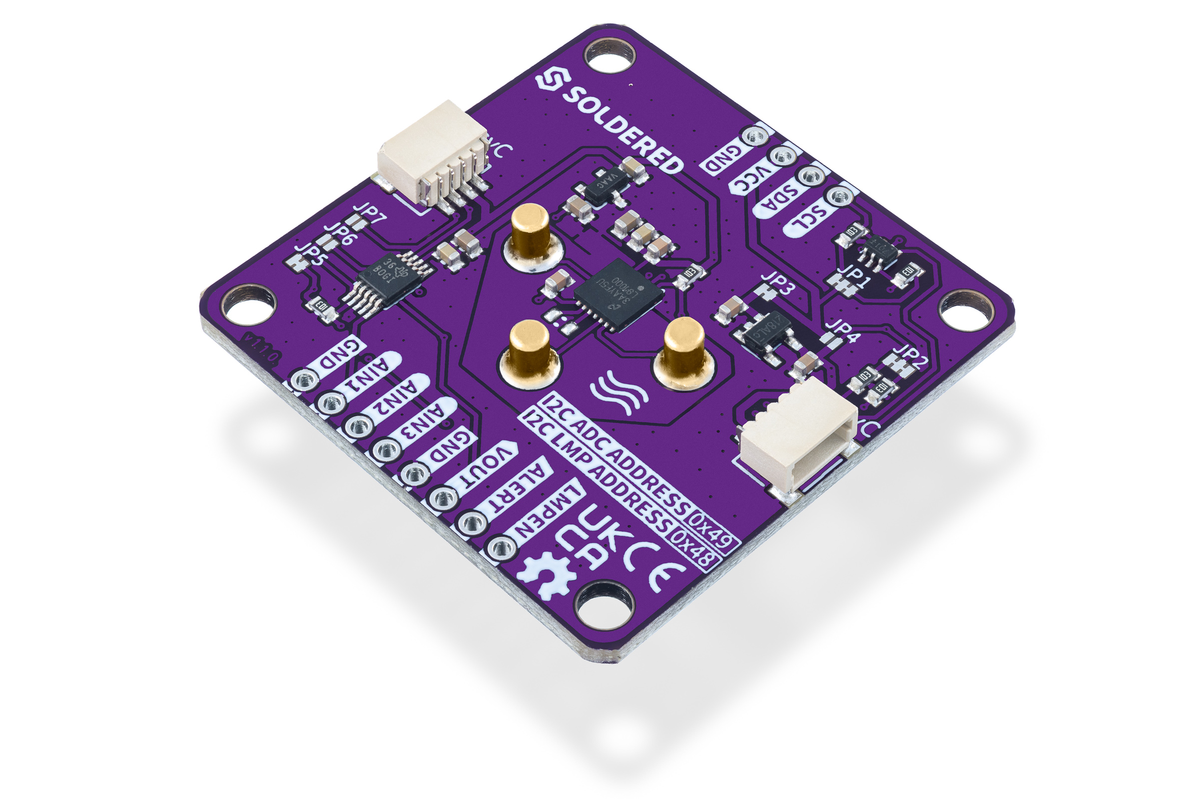 High precision electrochemical O₃ gas sensor breakout-easyC ecosystem
