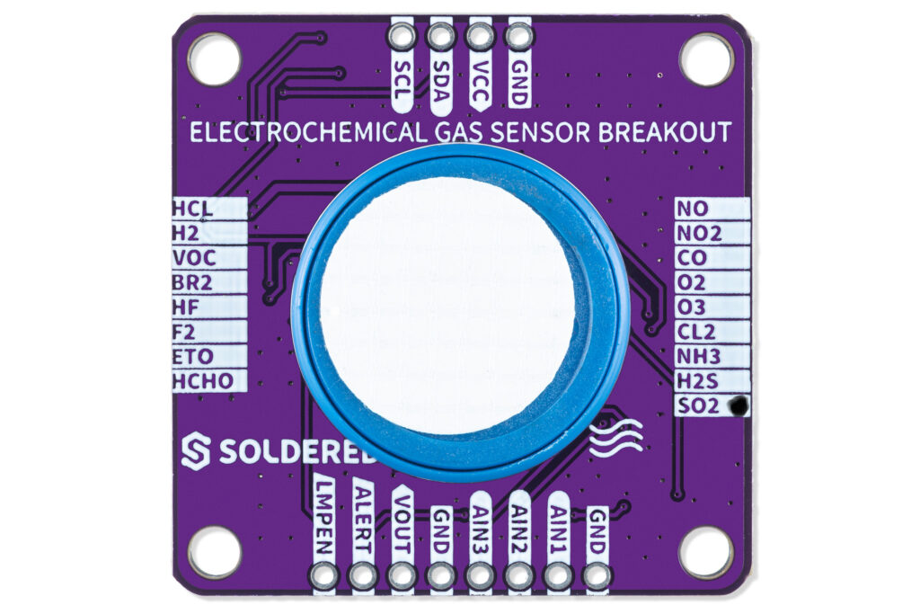 Elektrokemijski SO2 plinski senzor visoke preciznosti, breakout-easyC ekosustav