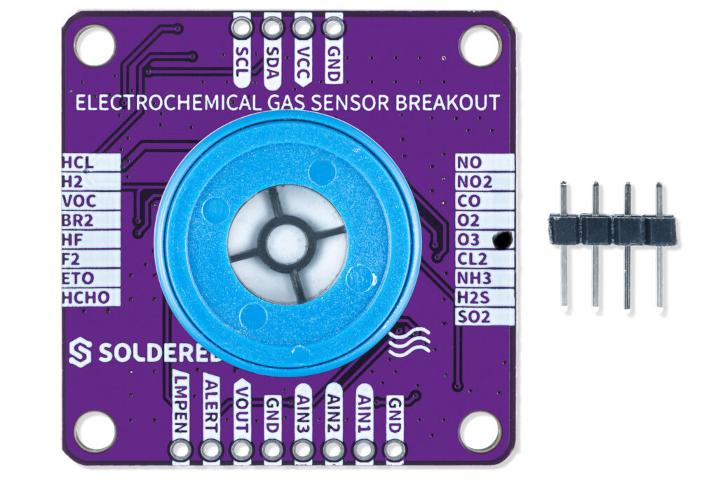 High precision electrochemical O₃ gas sensor breakout-easyC ecosystem