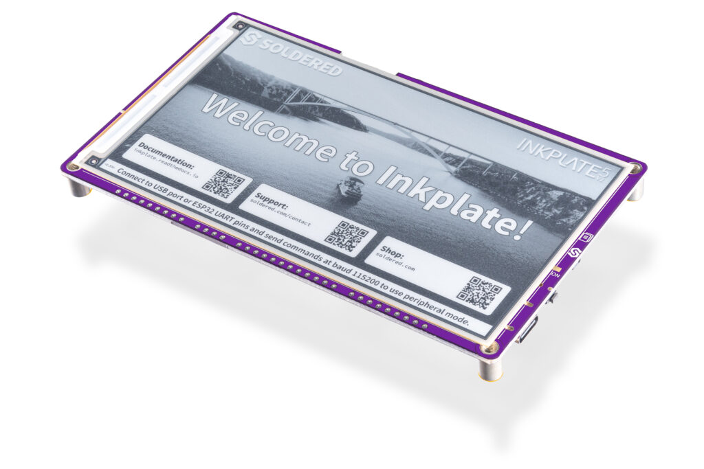Soldered Inkplate 5 Gen2-Inkplate