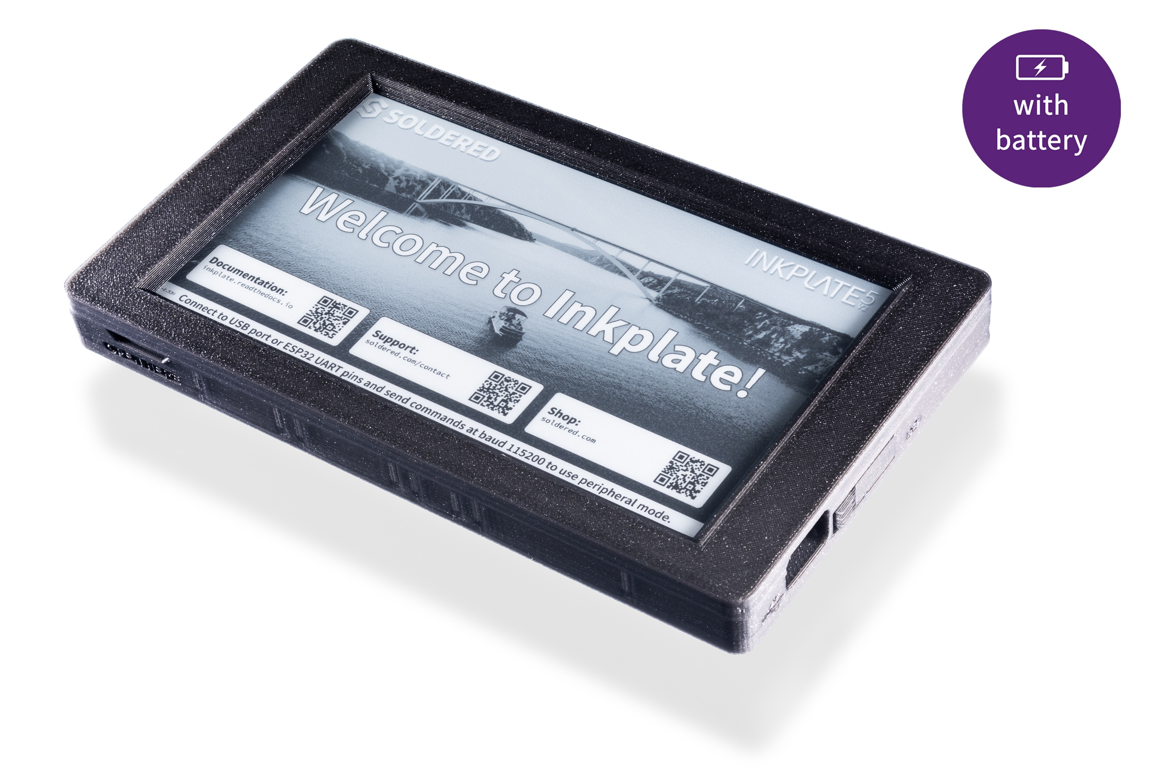 Soldered Inkplate 5 Gen2-Inkplate